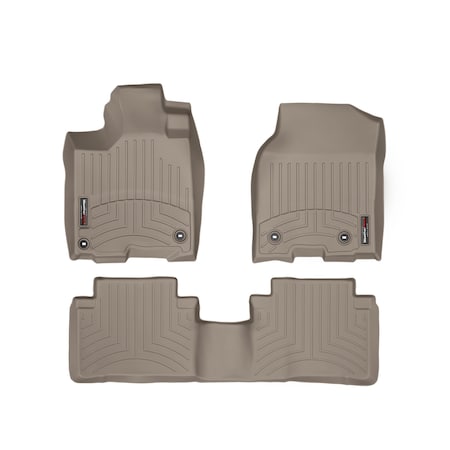 Weathertech Front and Rear Floorliners, 45471-1-2 45471-1-2